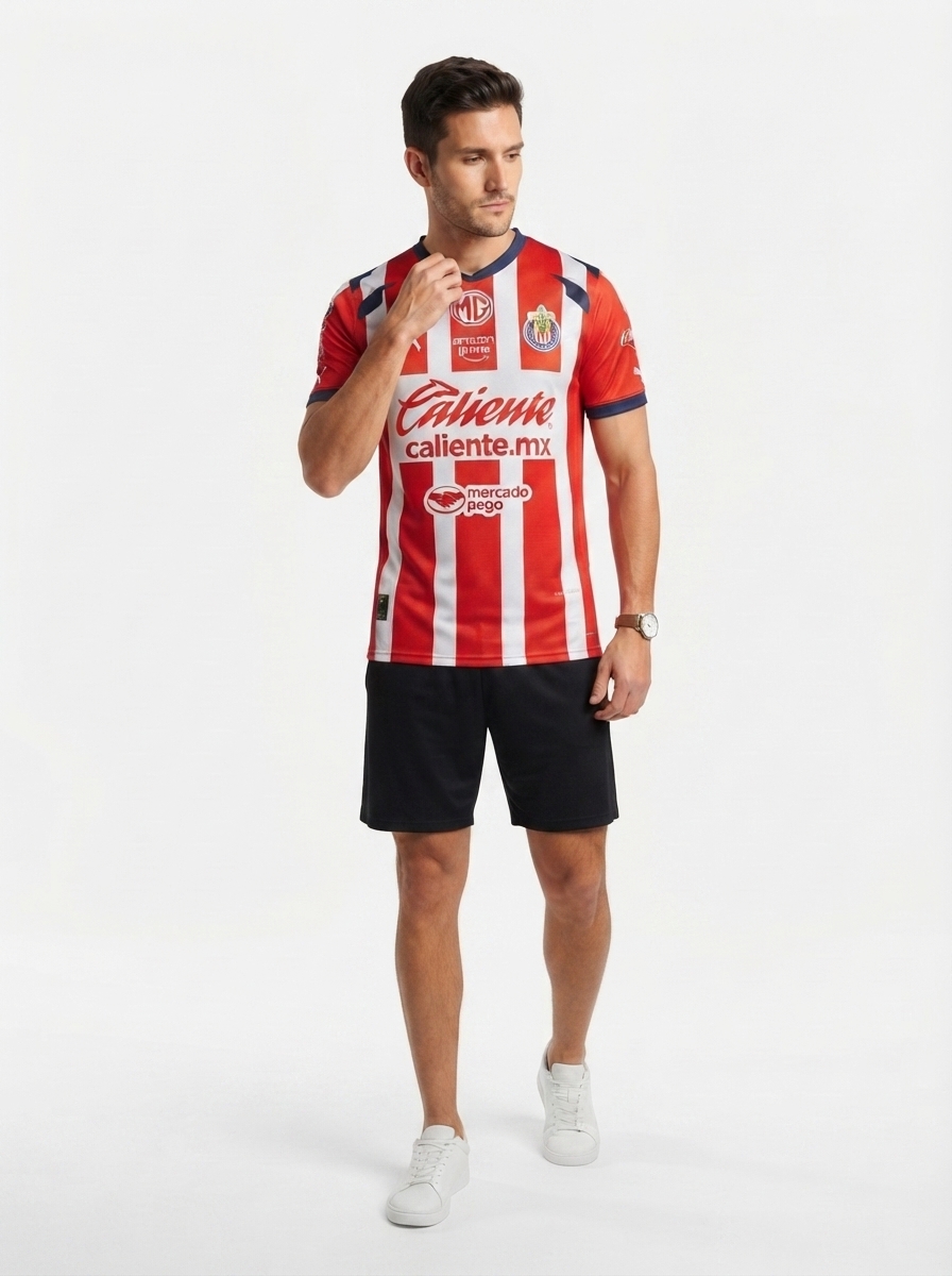 25/26 Player Chivas Home - Slim Fit