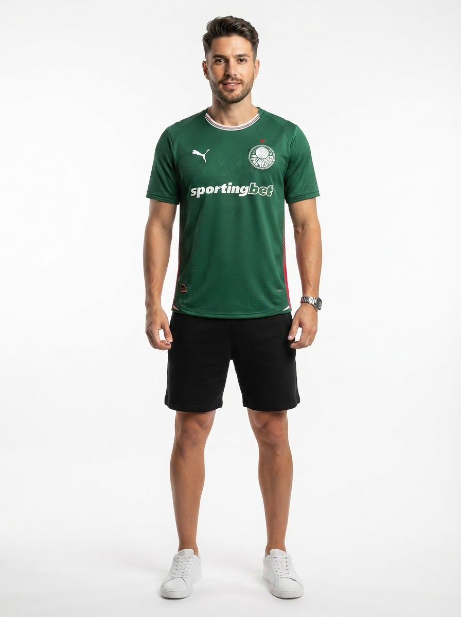 Palmeiras Home Authentic Player 2026 - [Slim Fit] Sponsor