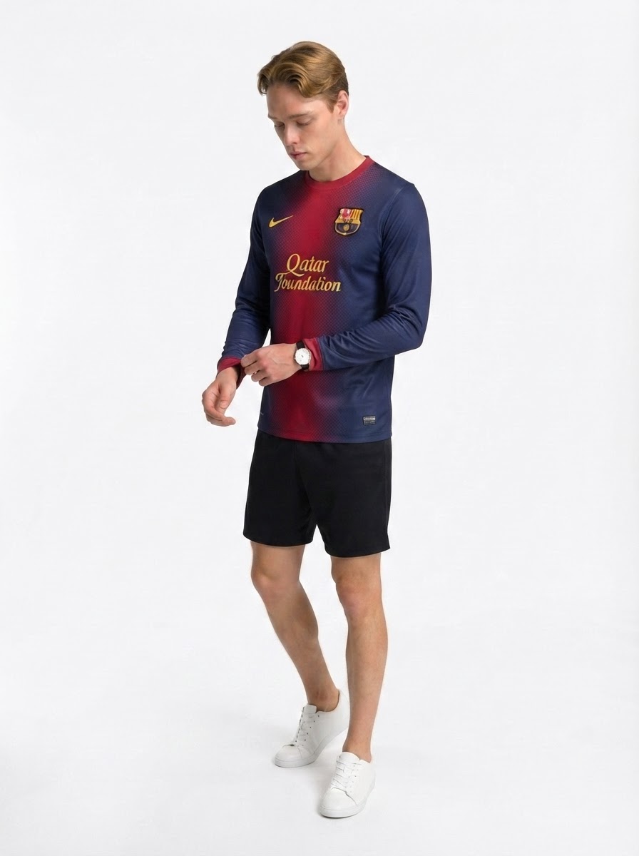 Jersey Retro Barcelona 2012/13 I Longsleeve