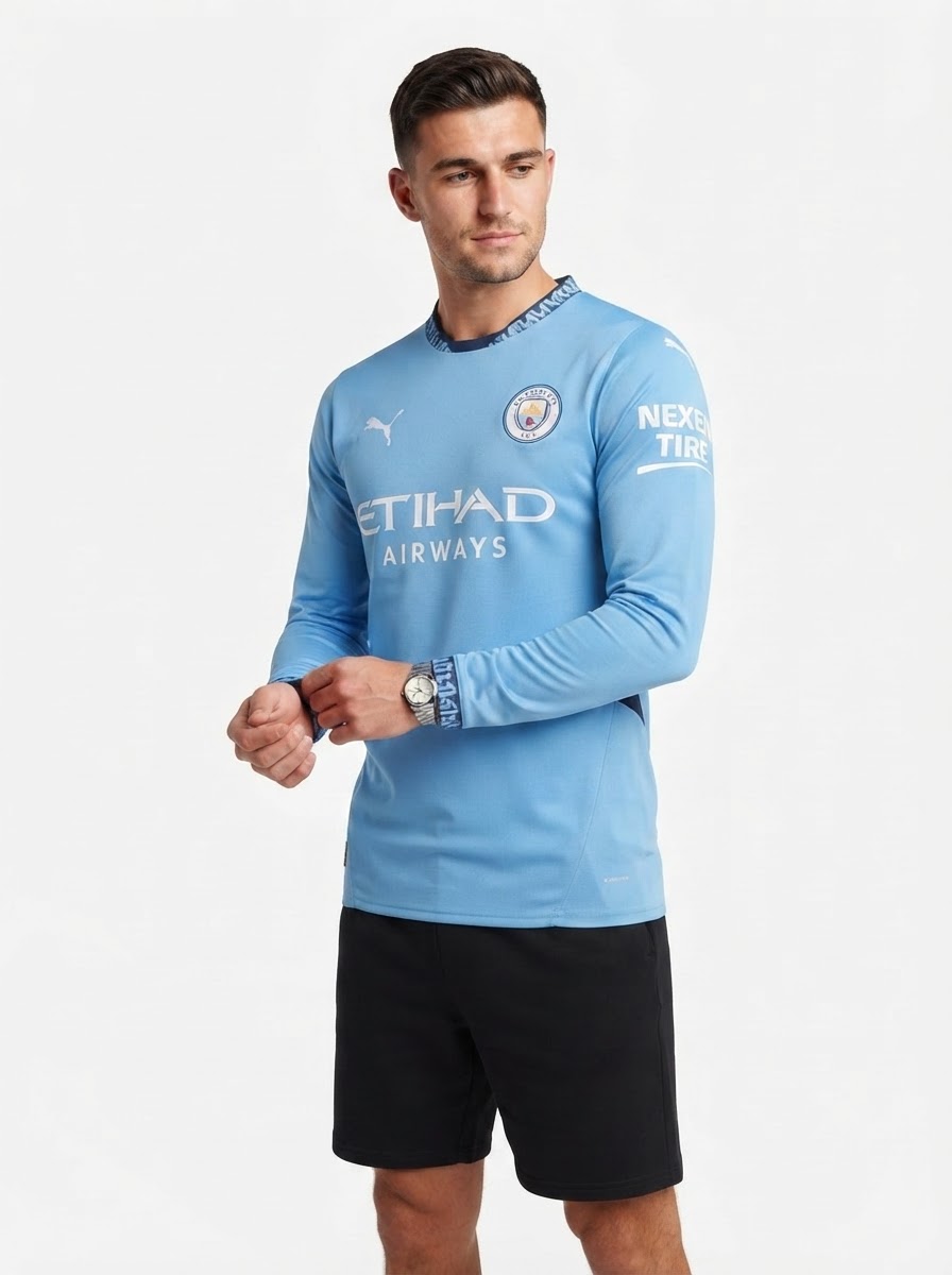 Manchester City 24/25 I Home Jersey - Long Sleeve