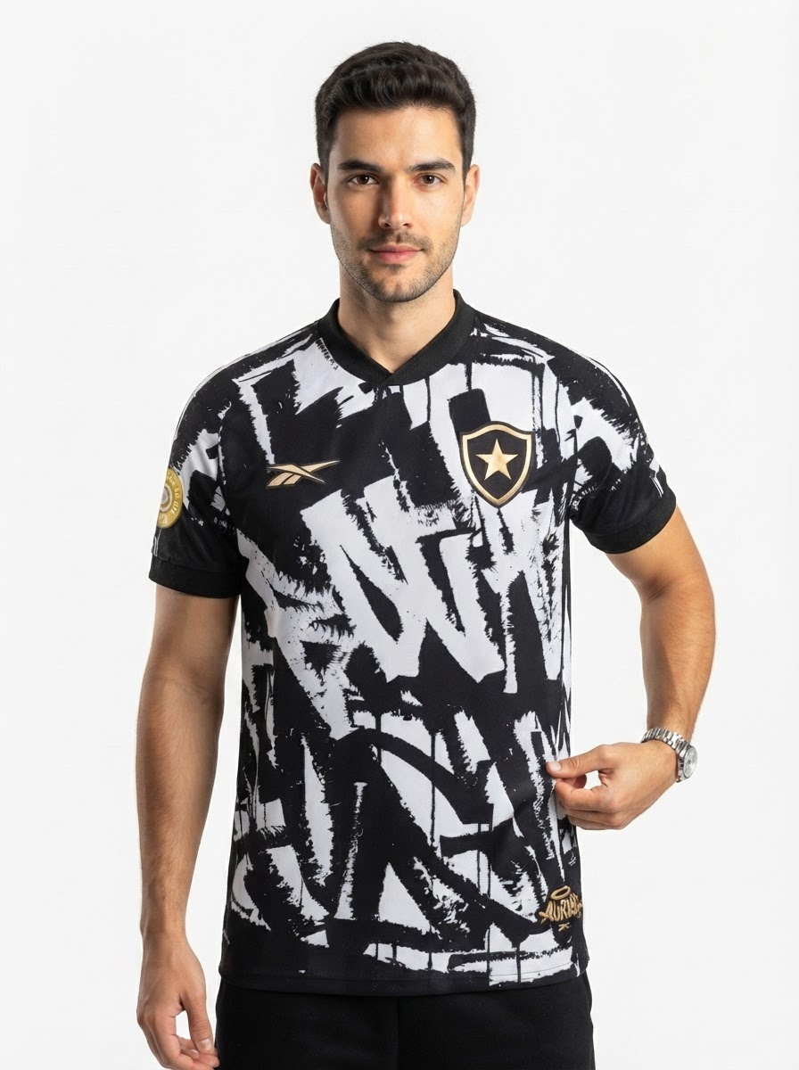 Jersey Botafogo 2025/26 IV - Patch Mundial de Clubes