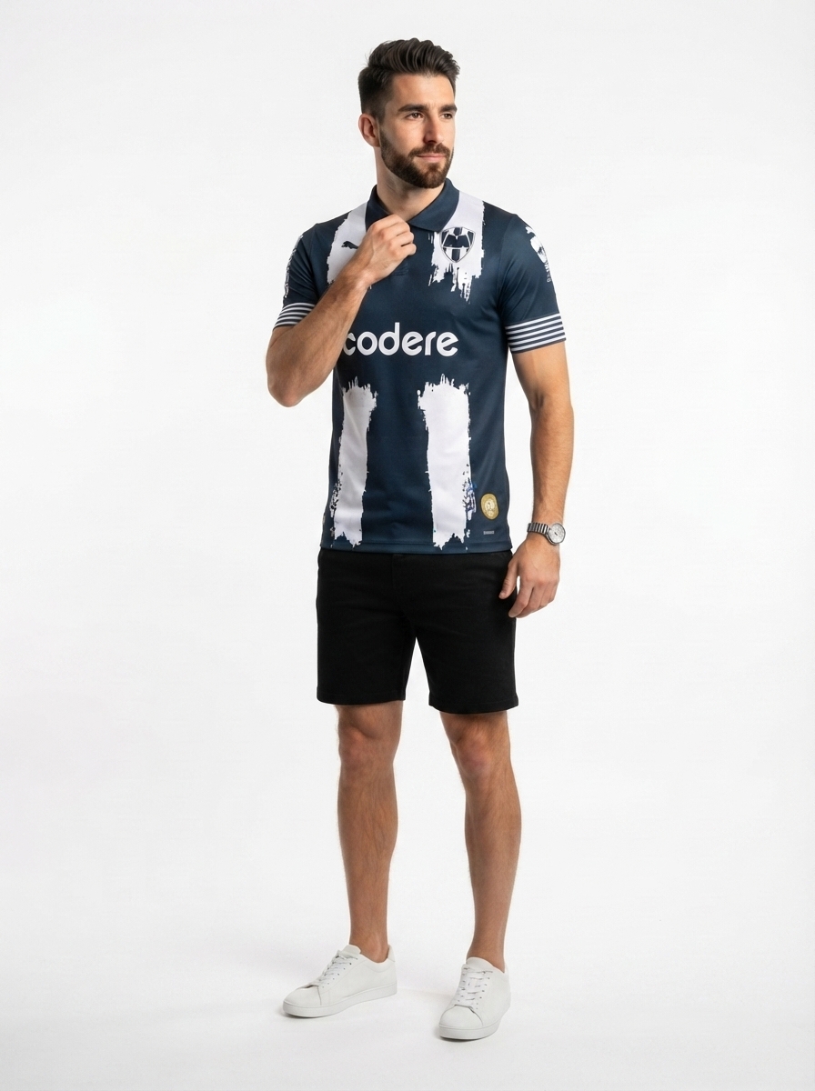 Rayados Monterrey Home Fan Jersey 2025/26 Patch Club World Cup