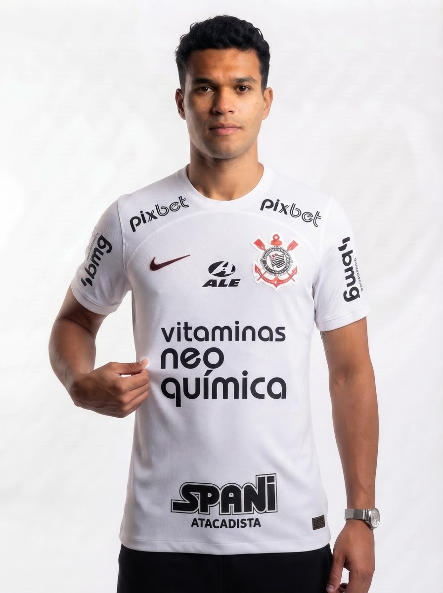 Corinthians 23/24 I Home Jersey - with Sponsors - Fan Version