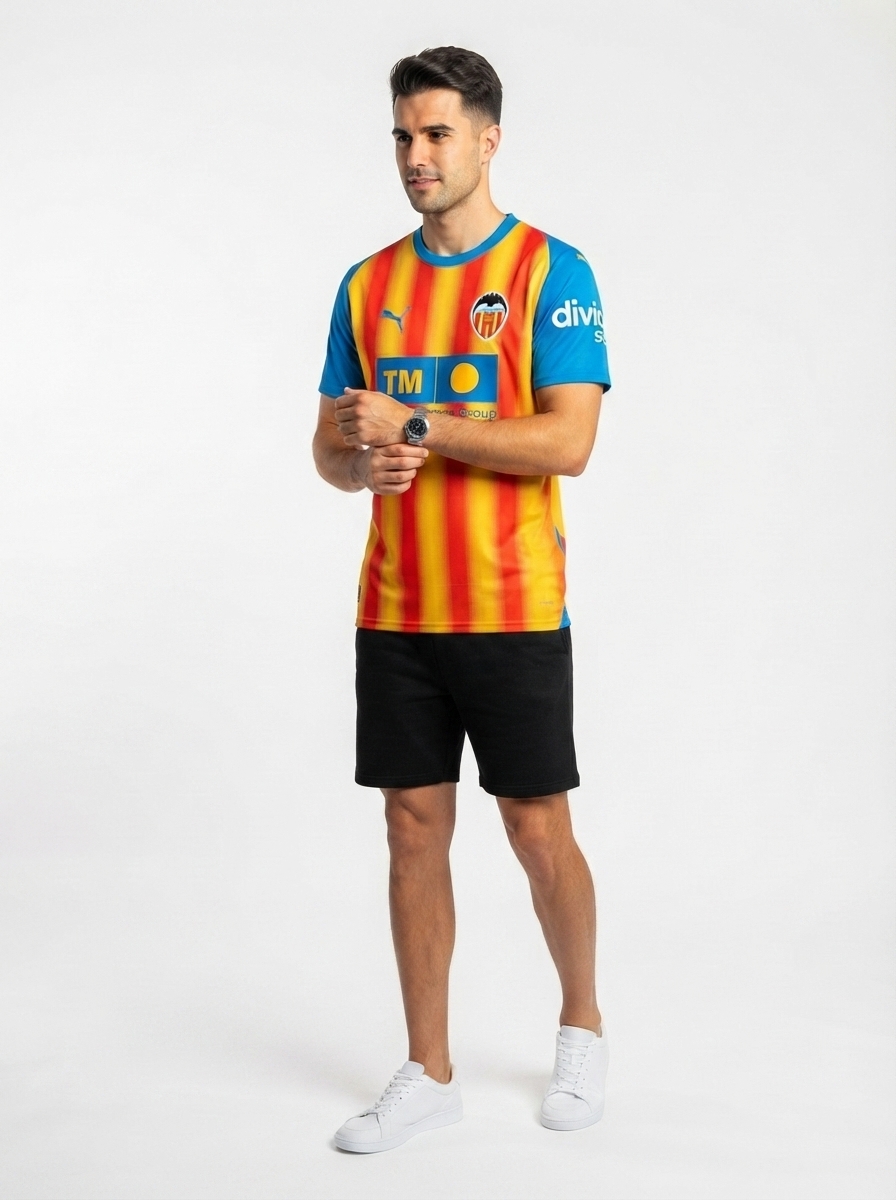 Valencia Third Camiseta 2025/26 - Fan Version