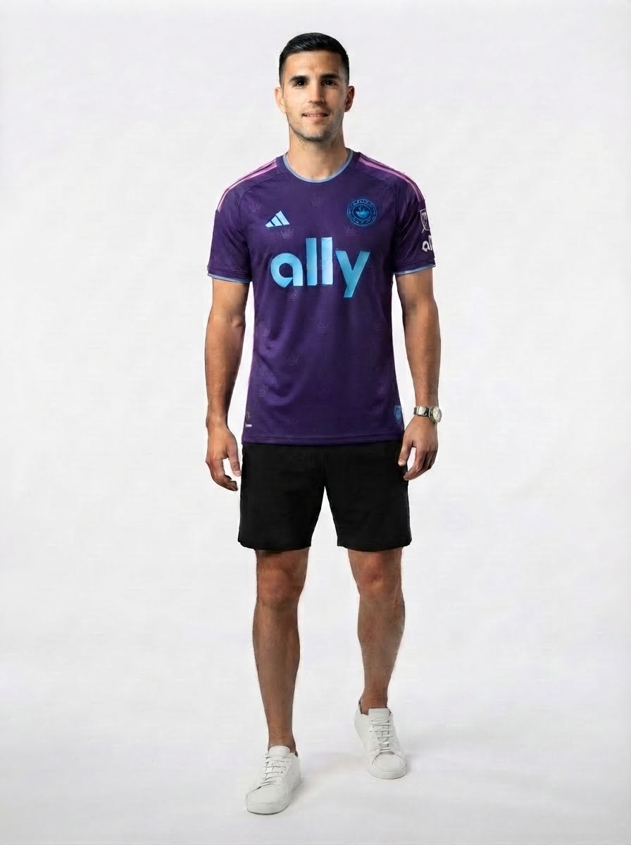Charlotte FC 2023 II Away Jersey - Player Version - Slim Fit