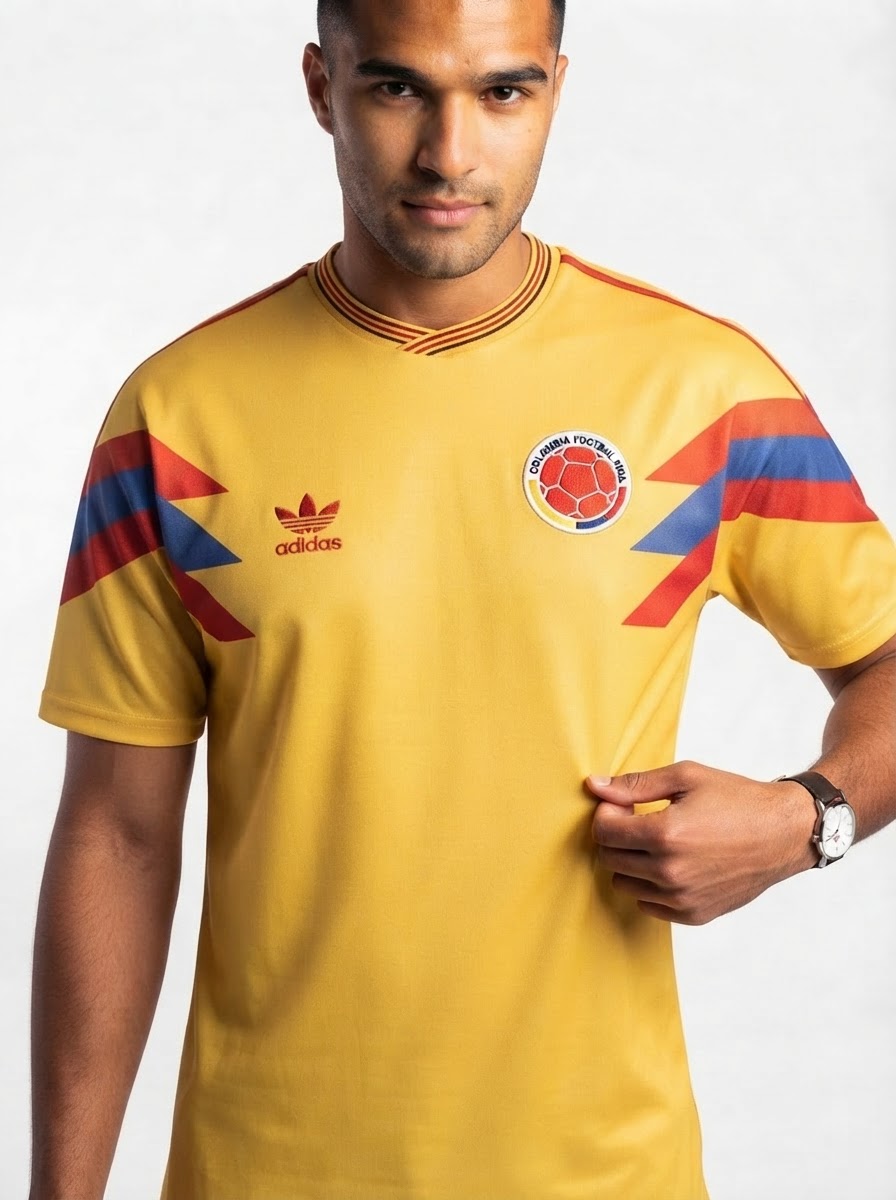 Colombia Away Jersey 1990 - Fan Version
