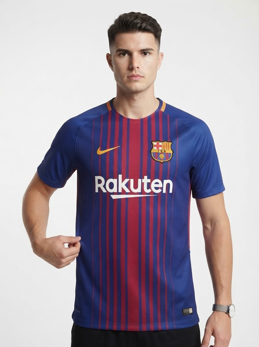 Retro Barcelona 2017/18 home