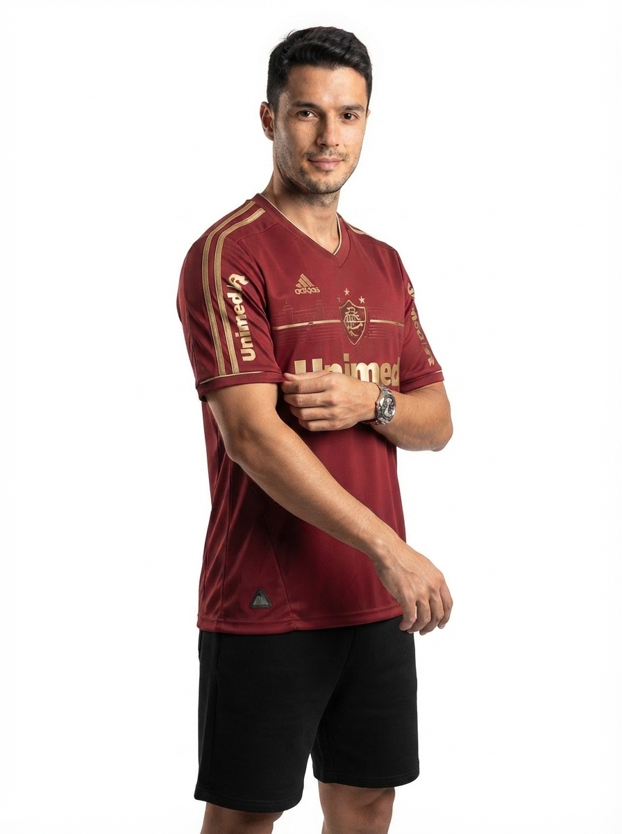 Jersey Fluminense Retro 2012 Grená