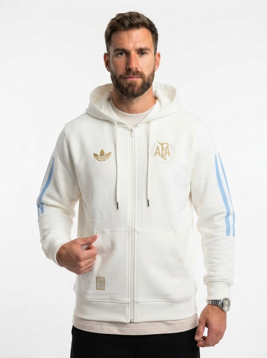 Argentina Sudadera - hoodie - Originals White