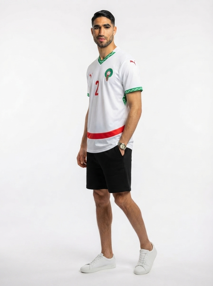 Marocco Hakimi 2 Away Fan Jersey 2025/26