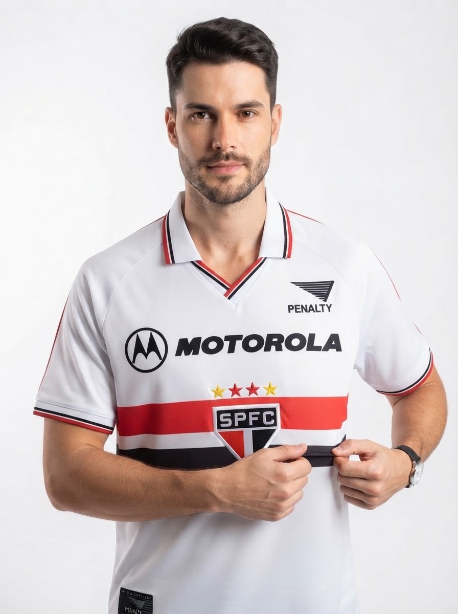 Sao Paulo 1999 I Home Jersey - Retro Version