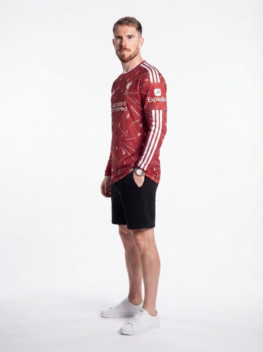 Liverpool Home 26/27 Jersey - Long Sleeve
