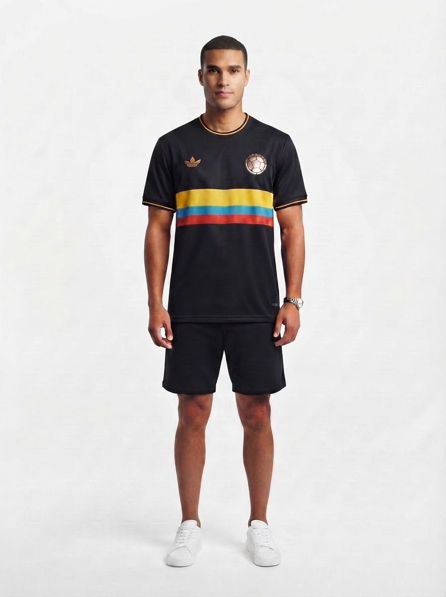 Colombia 2024 Centenary Black Jersey