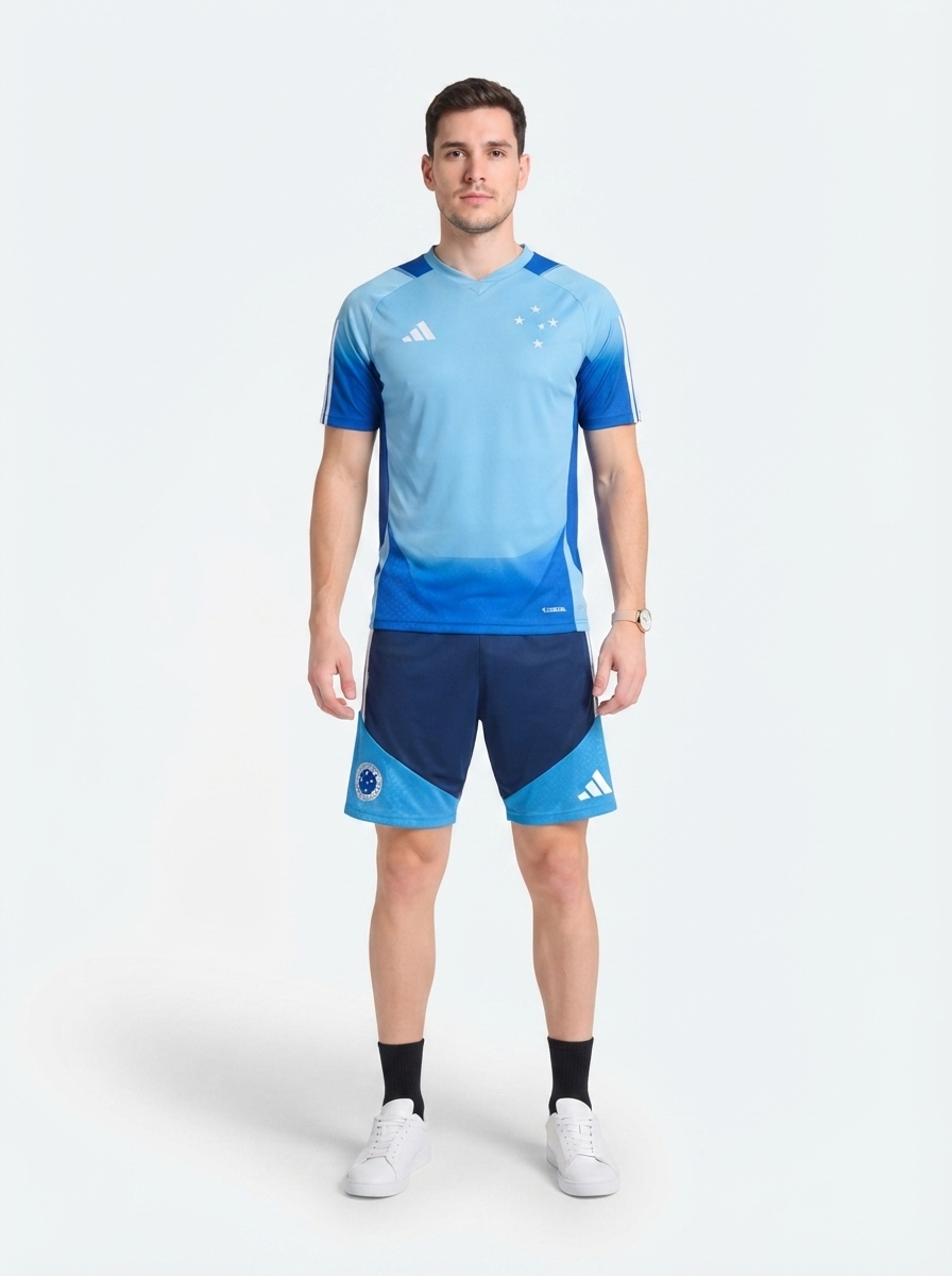 Short Cruzeiro 2026 Treino Adidas Masculino