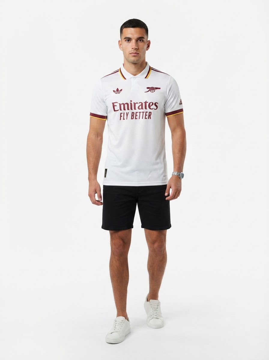 Arsenal 25/26 Special Edition Jersey - White - Player Version - Slim Fit