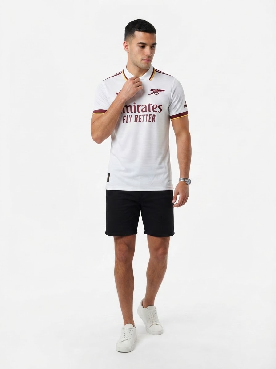 Arsenal 25/26 Special Edition Jersey - White - Player Version - Slim Fit