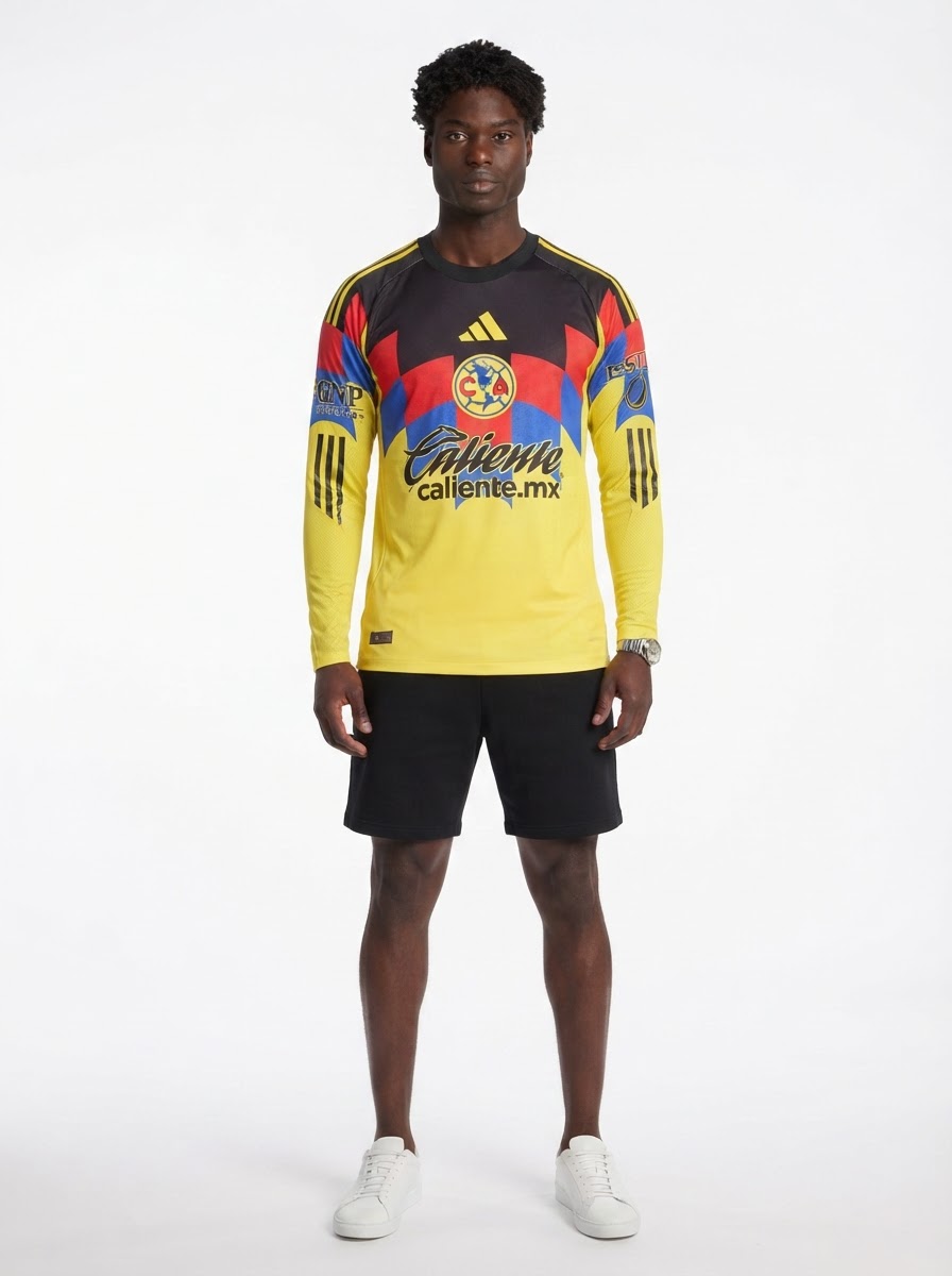 Club America Long Sleeve Player Authentic 2025/26 - [Slim Fit]
