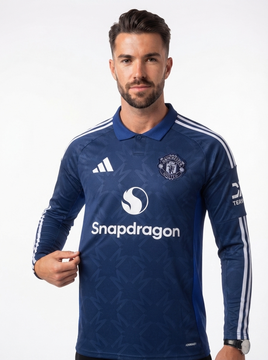 Manchester United 24/25 II Away Jersey - Long Sleeve