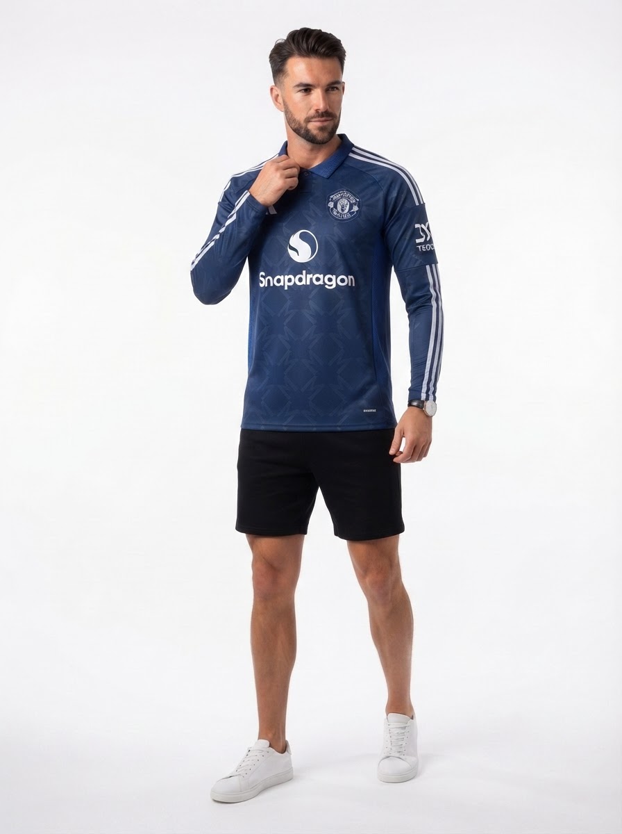 Manchester United 24/25 II Away Jersey - Long Sleeve