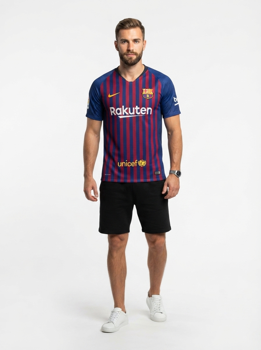 Barcelona 18/19 I Home Jersey - Retro Version