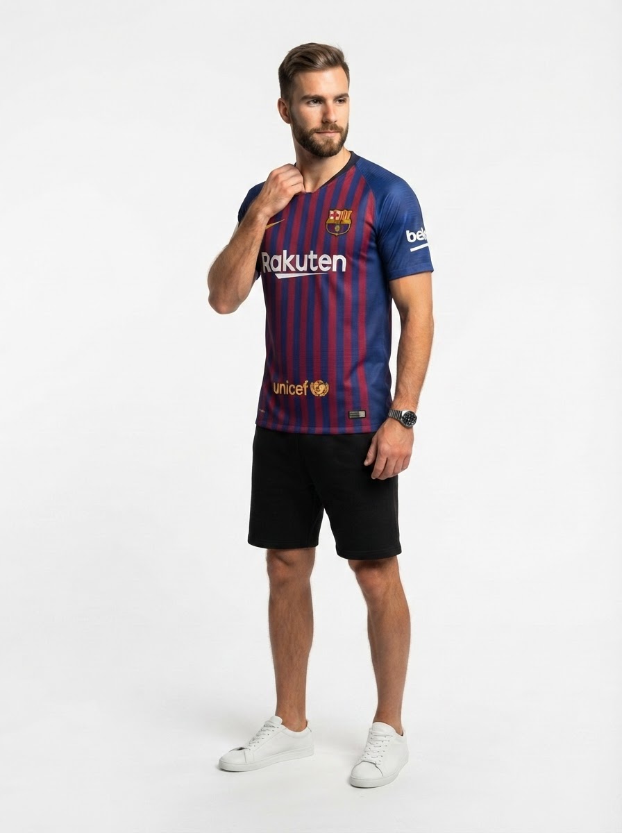 Barcelona 18/19 I Home Jersey - Retro Version