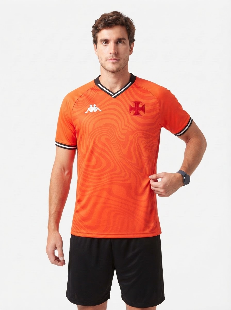 Jersey Goalkeeper Vasco 2025 Men's Laranja