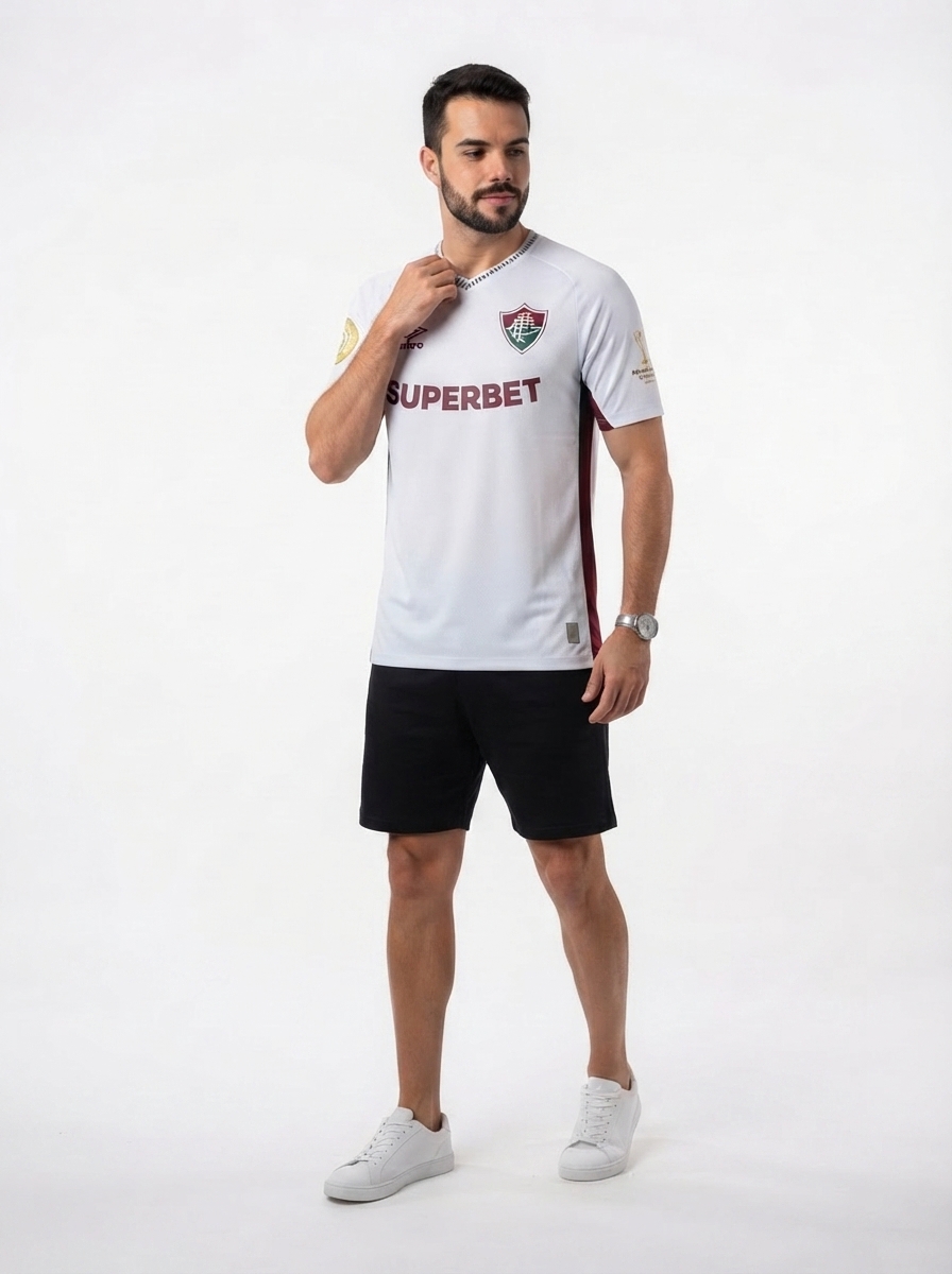 Jersey Fluminense 2025/26 II - Patch Mundial de Clubes