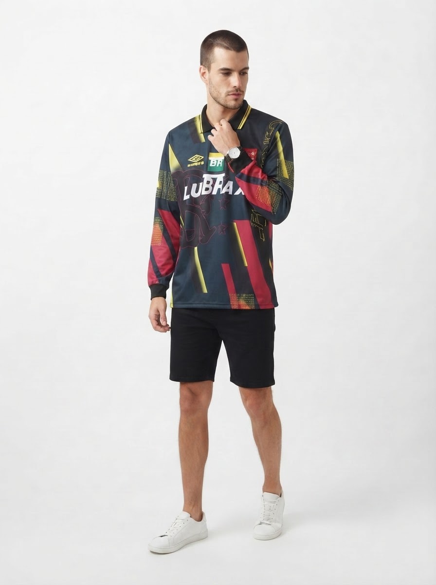 Flamengo 1997 Goalkeeper Jersey - Long Sleeve Retro Version