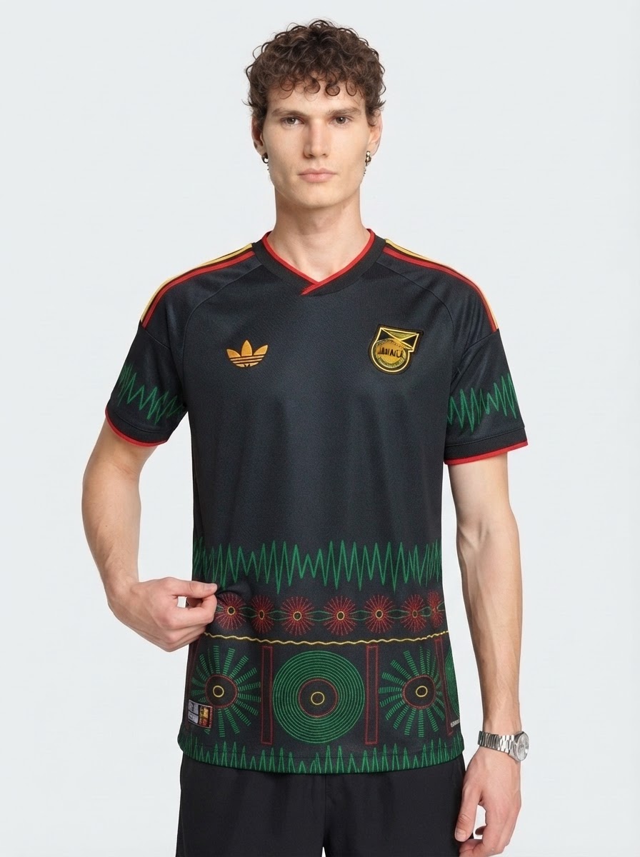 Jamaica 26 x Bob Marley away Jersey - World Cup 2026 - Fan Version