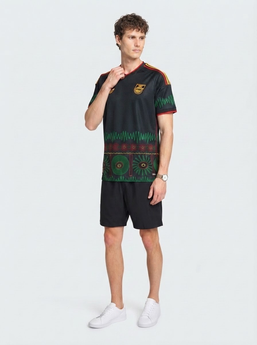 Jamaica 26 x Bob Marley away Jersey - World Cup 2026 - Fan Version