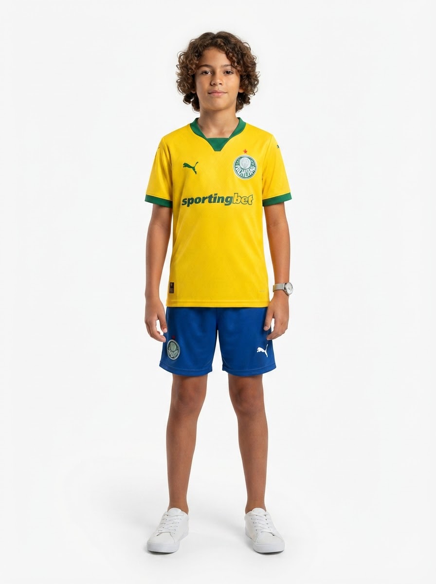 Kids Palmeiras 2025/26 Third Kit - Kids
