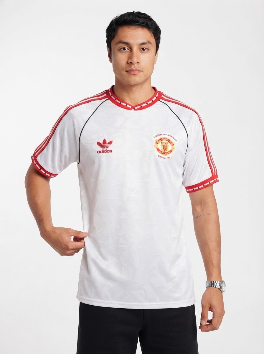 Manchester United 1991 Retro SS Away Fan Jersey