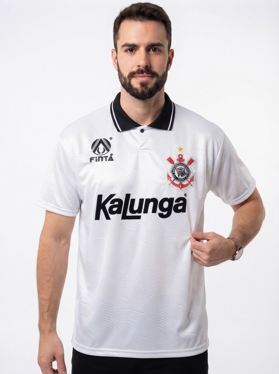 Corinthians 1994 I Home Jersey - Retro Version