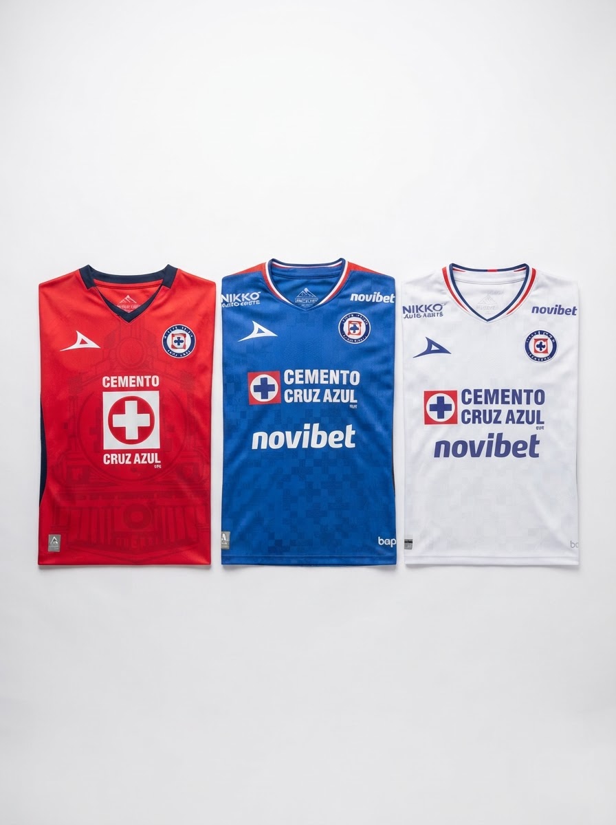 Cruz Azul 2025/26 - Kit 3 Fan Version