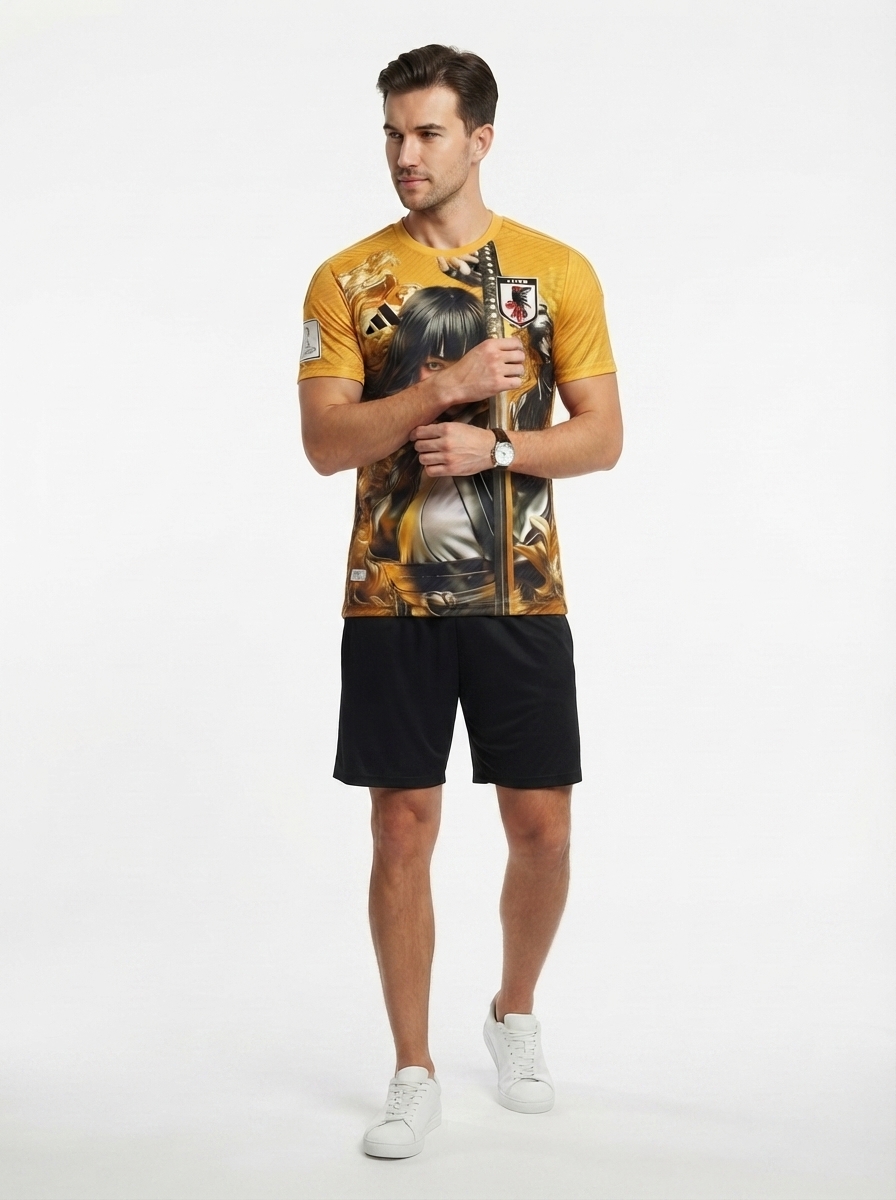 Japan 25/26 Anime Special Edition Jersey - Orange - Player Version - Slim Fit