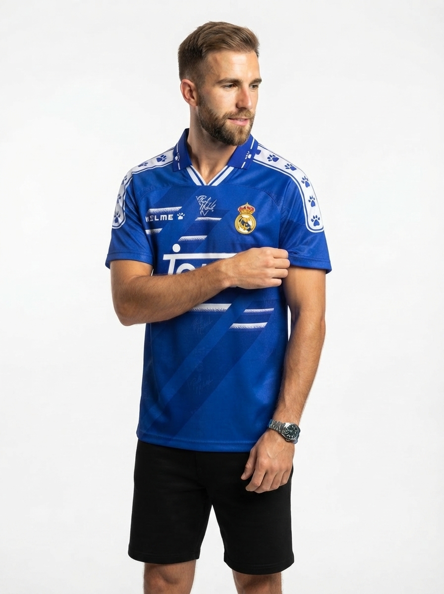 Real Madrid 94/96 II Away Jersey - Retro Version