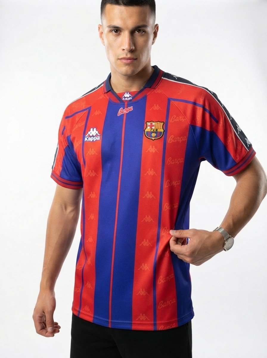 Barcelona 97/98 I Home Jersey - Retro Version