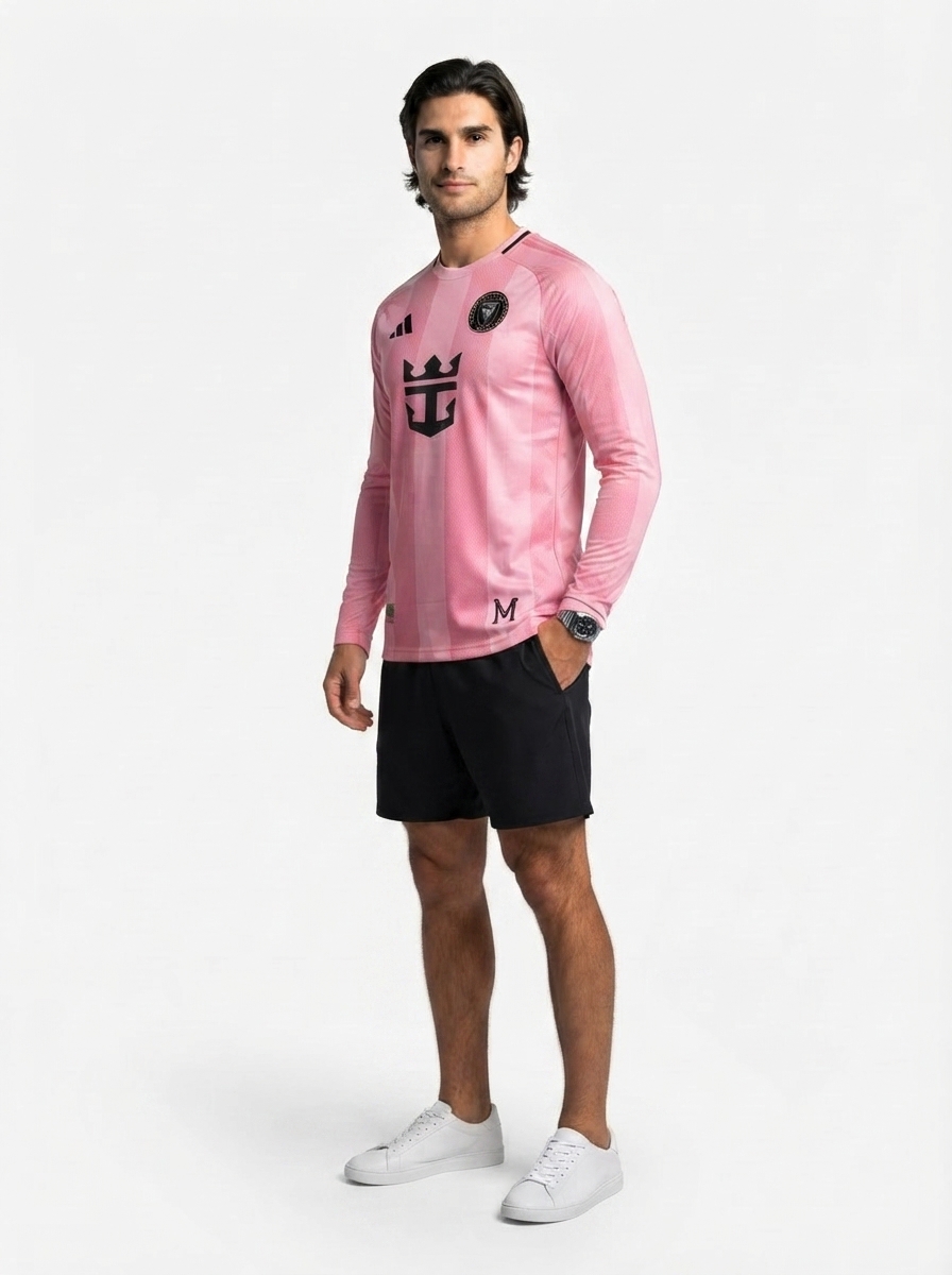Inter Miami CF 25/26 I Home Jersey - Long Sleeve