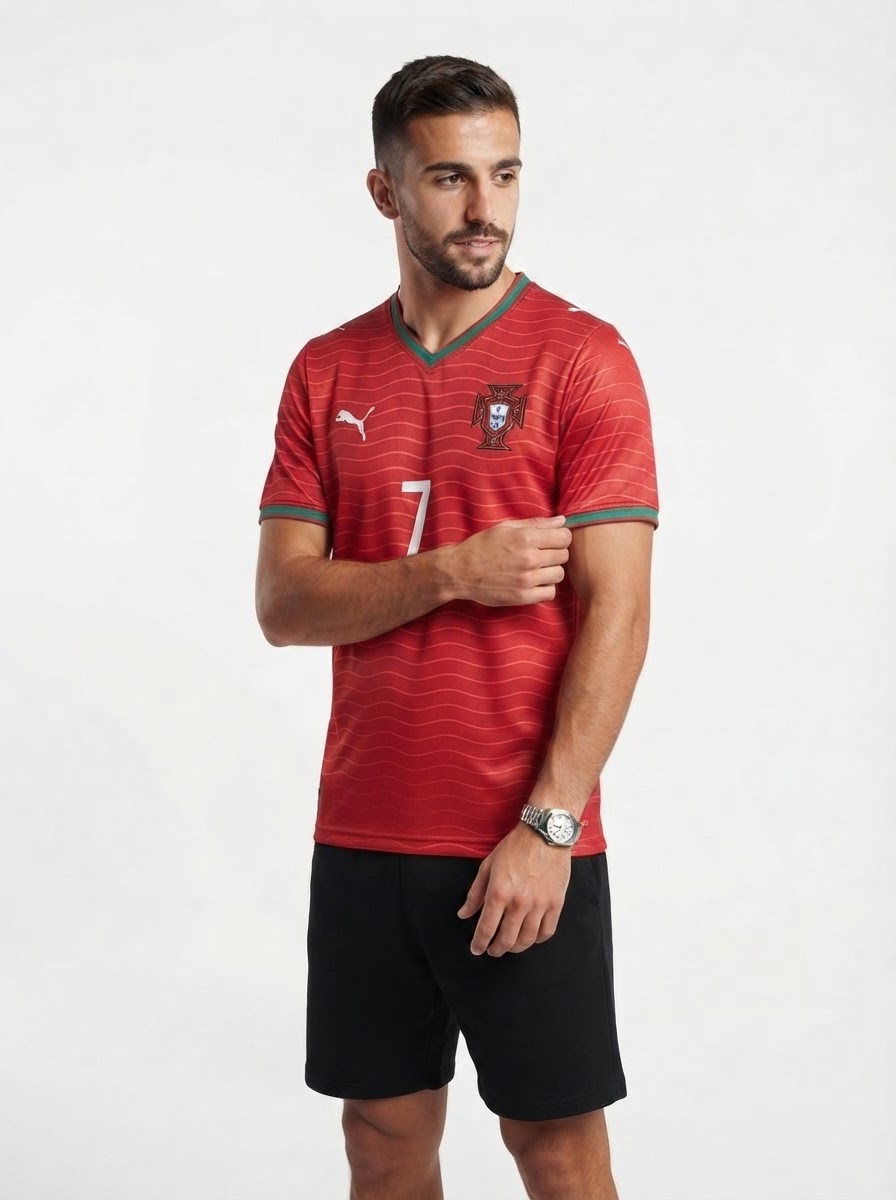 Portugal Cristiano Ronaldo #7 2026 Home World Cup 2026 - Fan Version