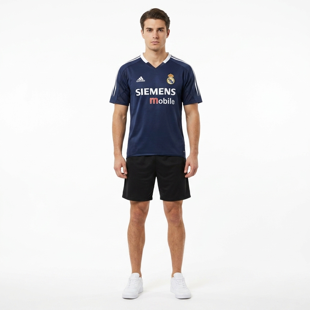 Real Madrid 04/05 II Away Jersey - Retro Version