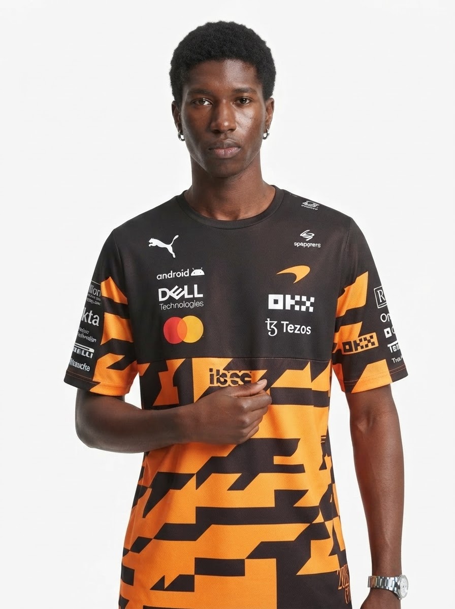 2026 McLaren Mastercard F1 team Replica Tee Men Driver