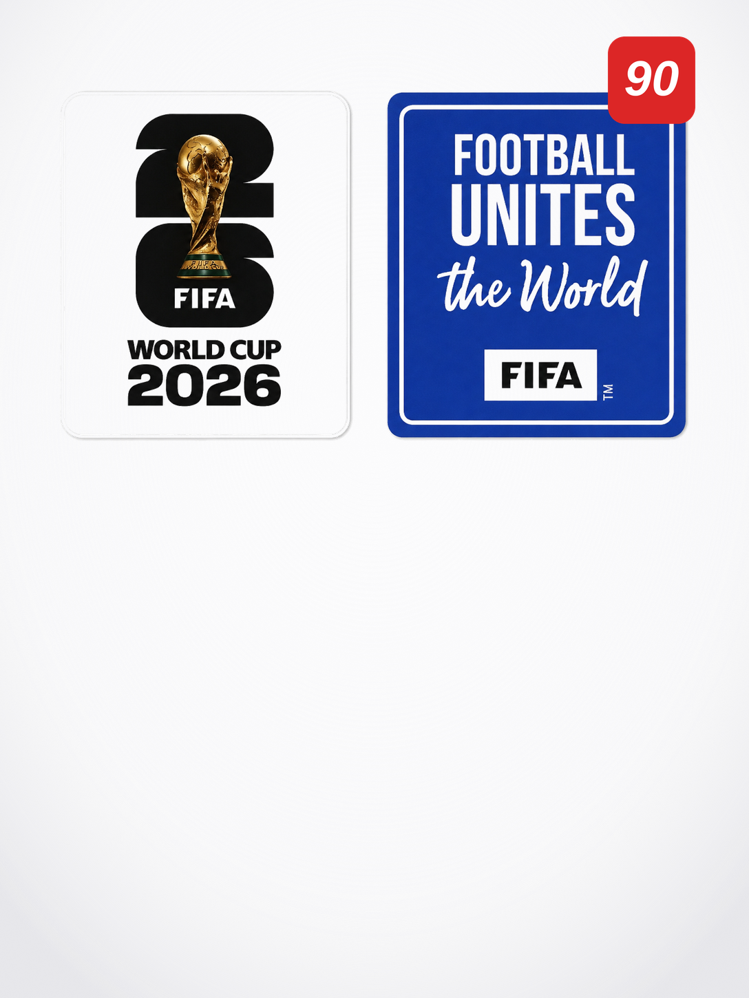 2026 World Cup Tournament Mexico USA Canada Patch Set