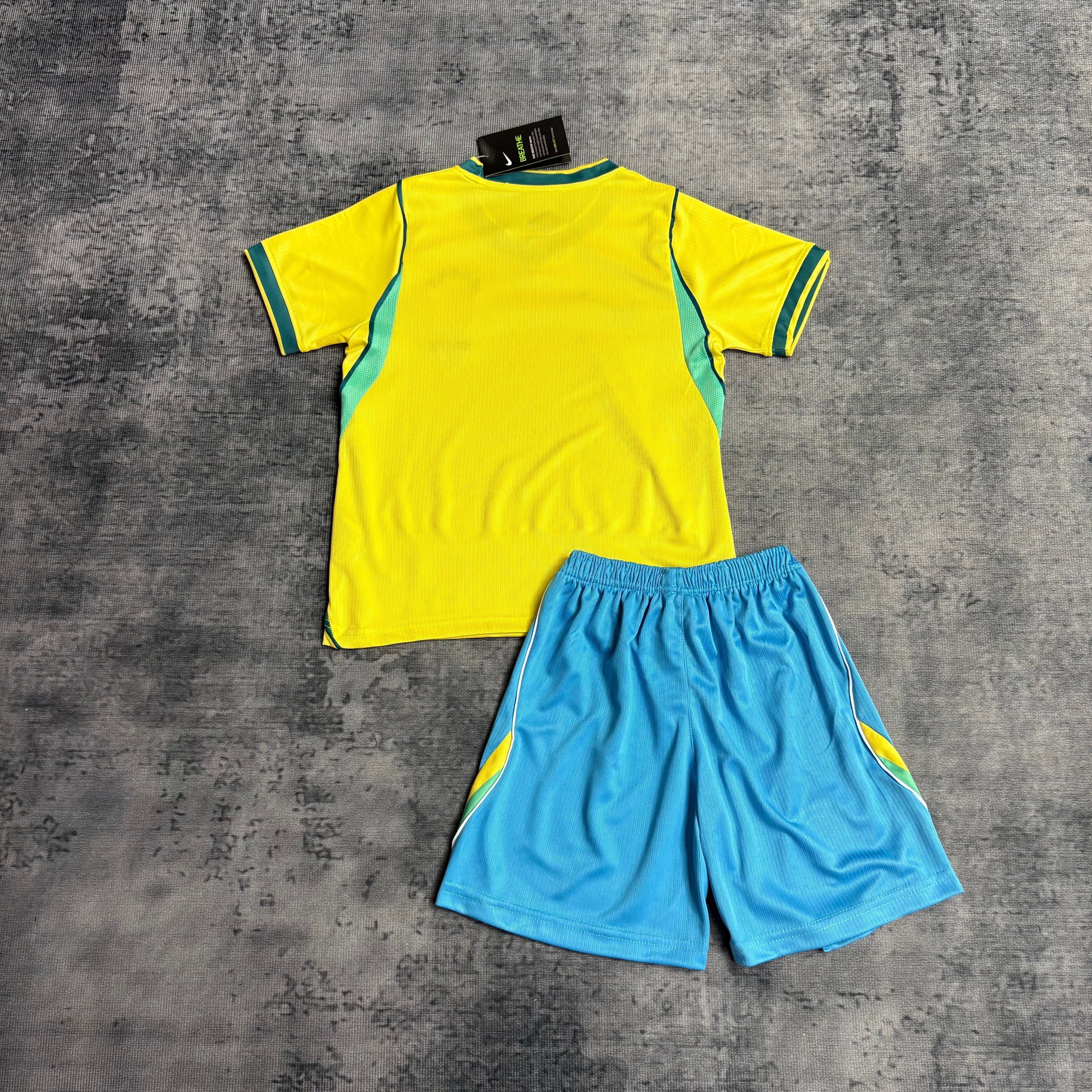 Brazil World Cup 2026 Kit Kids Neymar Jr. #10